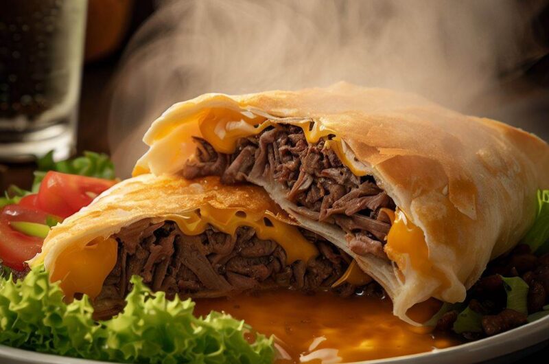 Jose Ole® Beef & Cheese Chimichanga in Air Fryer