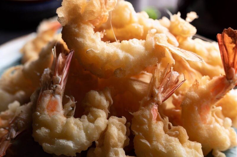 Frozen Tempura Shrimp in Air Fryer