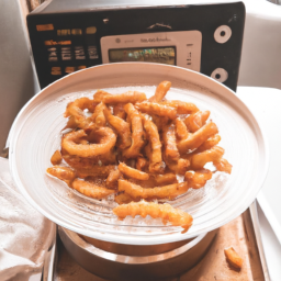 Air Fried Frozen Curly Fries
