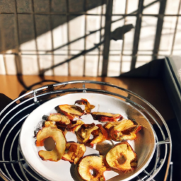 Air Fried Apple Chips