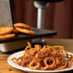 Arby's Seasoned Curly Fries on a plate