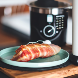 Air Fryer Bacon-Wrapped Pork Tenderloin
