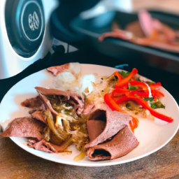Air Fryer Beef Fajitas