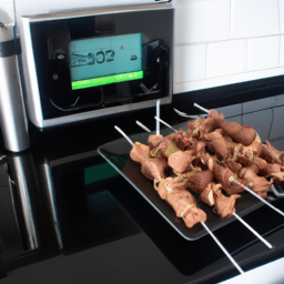 Air Fried Beef Kebabs