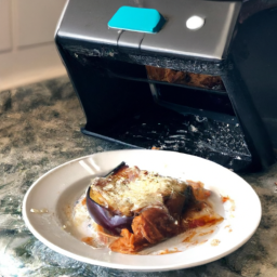 Air Fryer Eggplant Parmesan