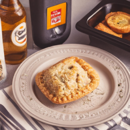 Air Fried Marie Callender Chicken Pot Pie Frozen Meal