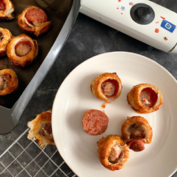 Air Fried Meatball Pizza Rolls