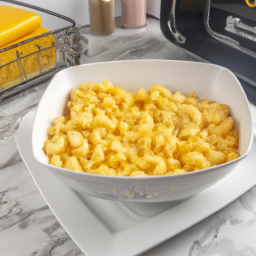 Air Fried Michelinas Macaroni & Cheese