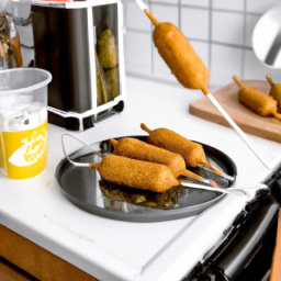 Air Fryer Morningstar Farms Original Vegan Corn Dogs
