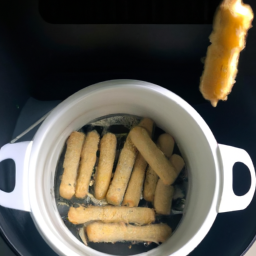 Air Fried Mozzarella Sticks