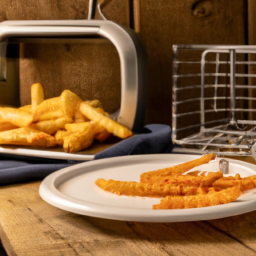 Crispy Air Fried Ore-ida Fast Food Fries