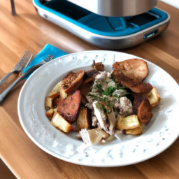 Air Fryer Pork Gyros