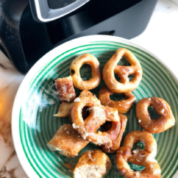 Air Fried Pretzel Bites