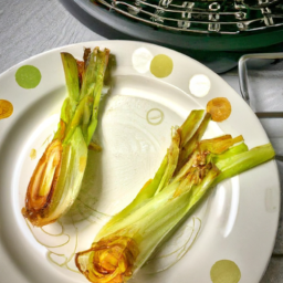Air Fried Roasted Leeks