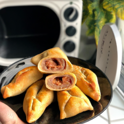 Air Fryer Sausage Calzones