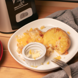 Air Fryer Stouffers Cheddar Potato Bake