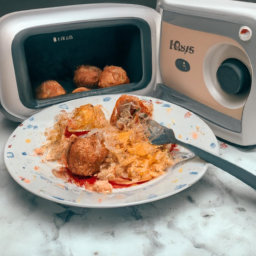 Air Fryer Stouffers Spaghetti with Meatballs