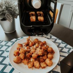 Air Fryer Tator Tot Poutine
