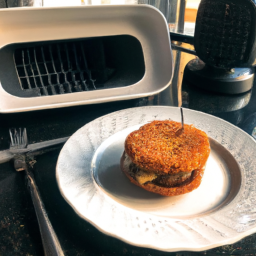 Air Fried Turkey Burger