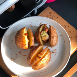 Air Fryer Twice-Baked Potatoes