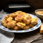 Brooklyn Chop House Mac & Cheese Dumplings on a plate