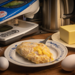 Air Fryer Eggland's Best Three Cheese Frozen Omelet
