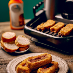 Air Fried Eggo Cinnamon Frozen French Toast Sticks