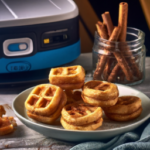 Eggo Minis Cinnamon Toast Frozen Waffle Bites on a plate