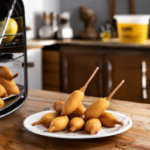 House of Raeford Mini Corn Dogs on a plate