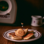 Hungry Jack Buttermilk Mini Pancakes on a plate