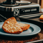 Kroger Garlic 3-Cheese Texas Toast on a plate