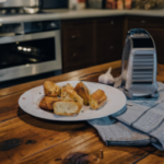 Kroger Garlic Bread on a plate