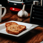 Kroger Garlic Texas Toast on a plate