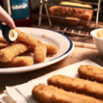 Members Mark Breaded Mozzarella Sticks on a plate