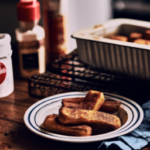 Members Mark Cinnamon French Toast Sticks on a plate
