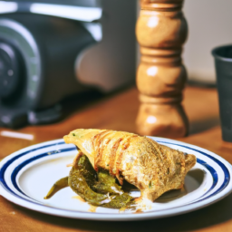 Air Fried Members Mark Mild Hatch Chile Chicken Burrito