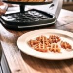 Members Mark Southern Style Waffle Fries on a plate