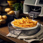 Ore-Ida Golden Shoestrings French Fries Fried Frozen Potatoes on a plate