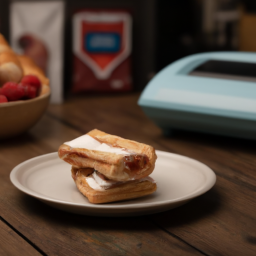Air Fried Pillsbury Cream Cheese & Strawberry Toaster Strudel Frozen Pastries