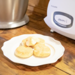Pillsbury Grands Buttermilk Biscuits Frozen Dough on a plate