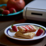 Pillsbury Strawberry Toaster Strudel Frozen Pastries on a plate