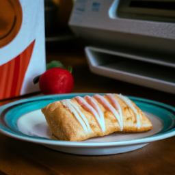 Air Fried Pillsbury Strawberry Toaster Strudel Frozen Pastries