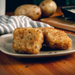 Pacific Valley Tater Patties Potato Patties Hashbrown on a plate